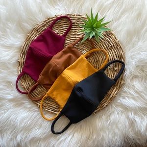 4 Face Mask Pack Neutral Colors